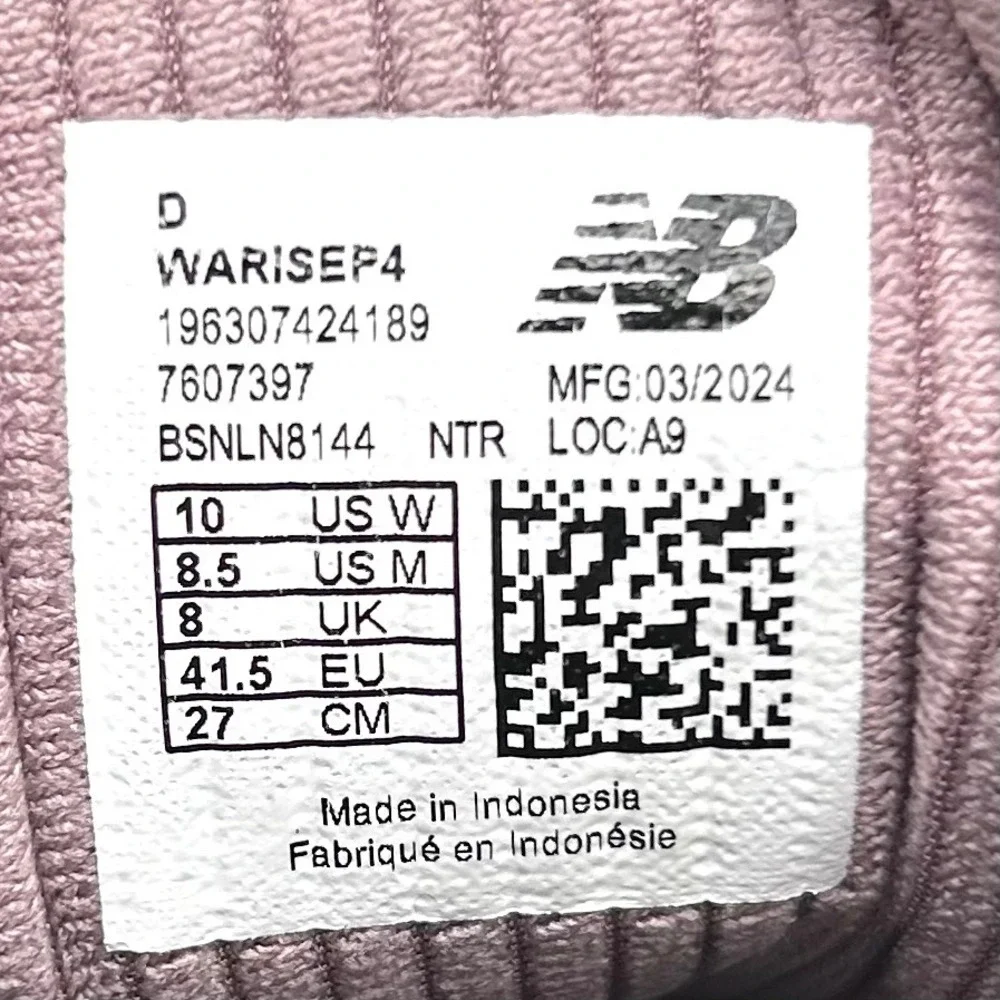New Balance Fresh Foam Arishi v4 Shoes Women 10 Purple Running Sneakers WARISEP4